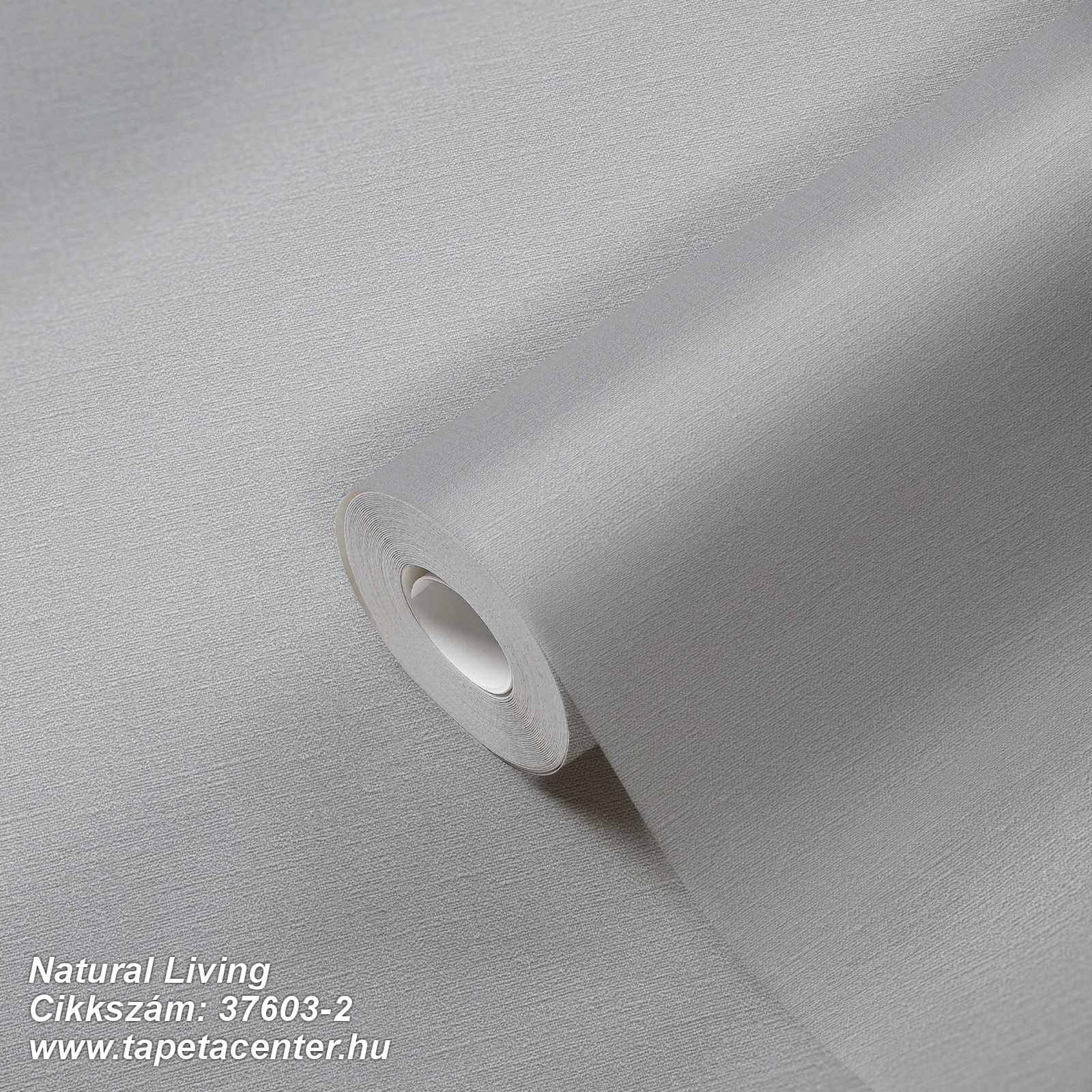 Egyszínű,textil hatású,szürke,illesztés mentes,lemosható,vlies tapéta 